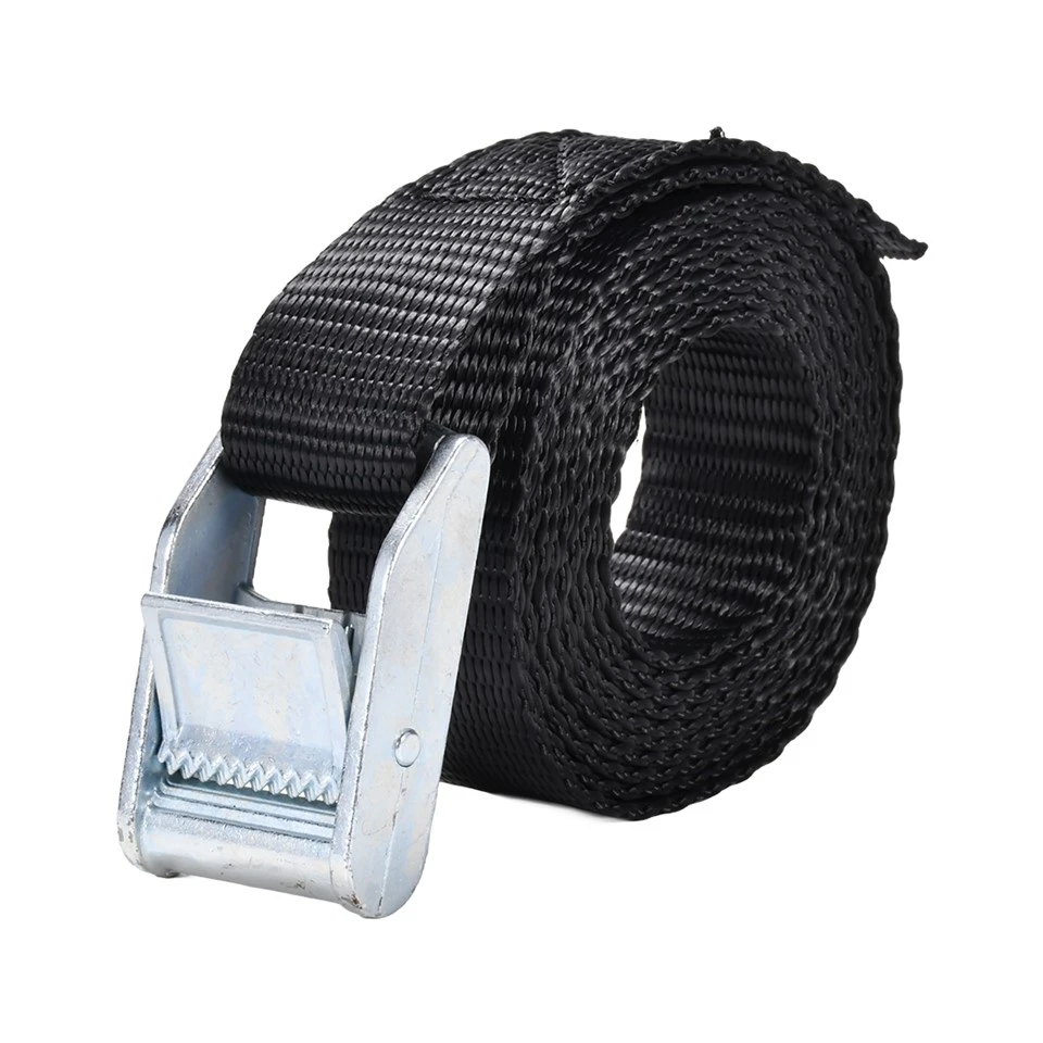 25 mm Ağır Hizmet 1760 lbs Bs Çift-Yaylı Kam Tokalı Bağlama Kayışı