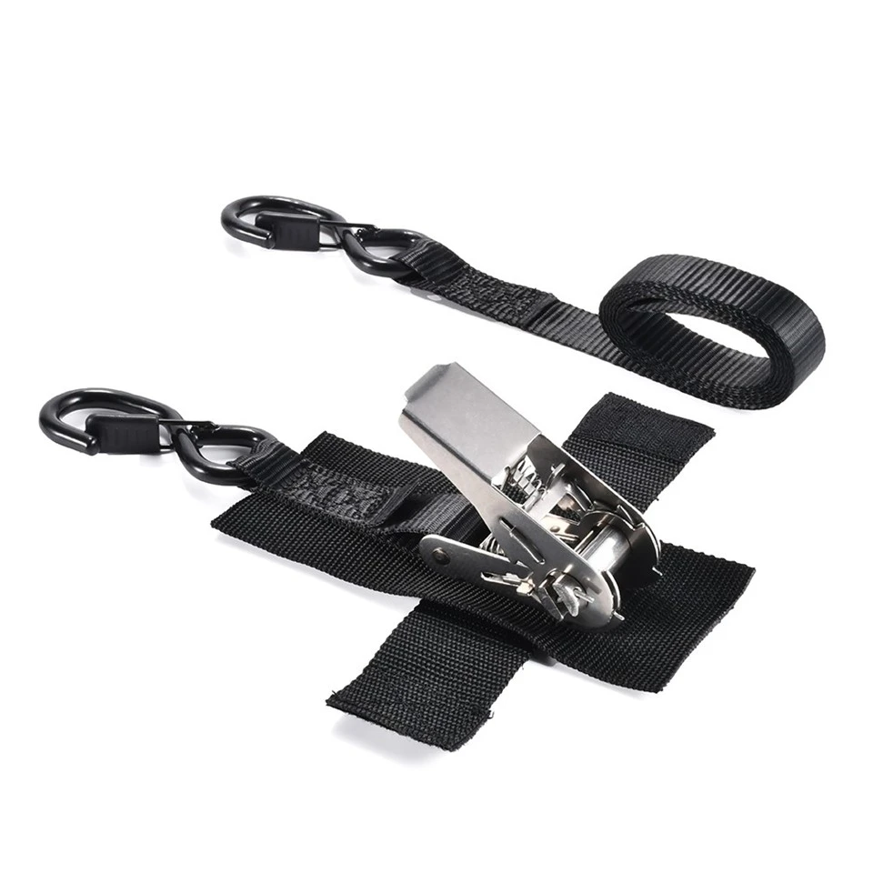 25mm 304 Stainless Steel Ratchet Tie Down Straps With Spacer