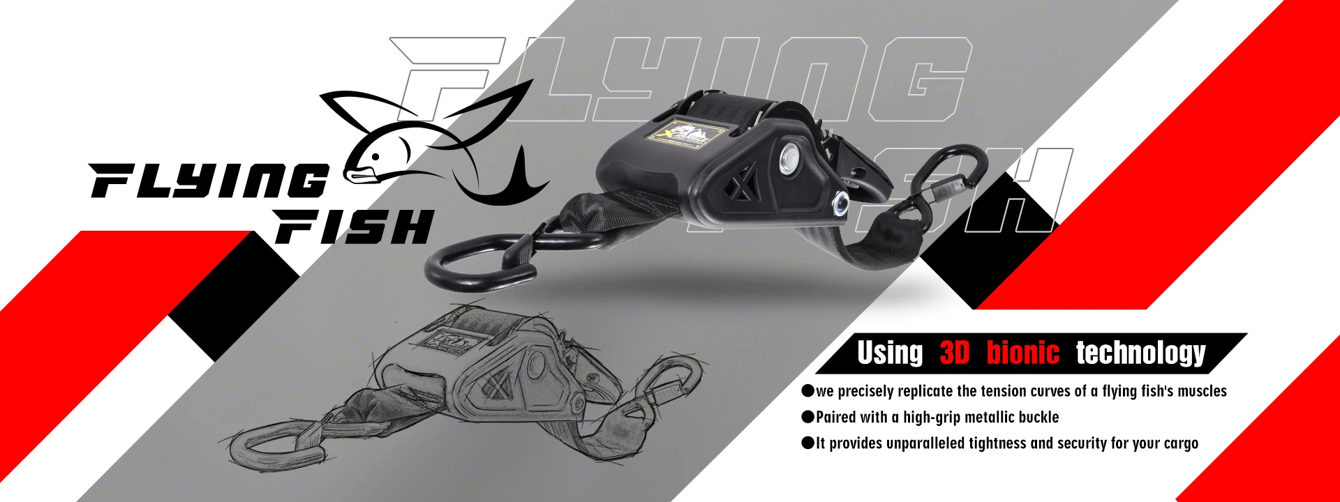 2 Inch Retractable Ratchet Tie Down Strap