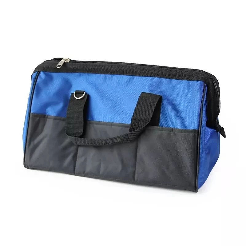 Özel Depolama Organizatör Tote Kanvas Kılıfı Taşınabilir Elektrikçi Ağır Alet Çantası