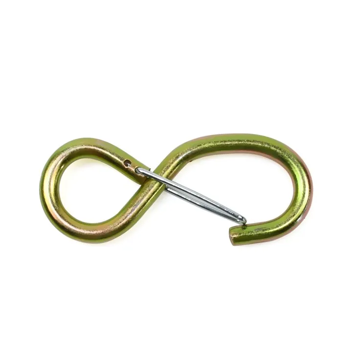 Lashing Strap Metal S Hook With Safety Latch