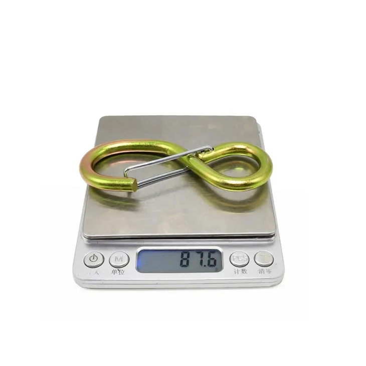 Lashing Strap Metal S Hook With Safety Latch