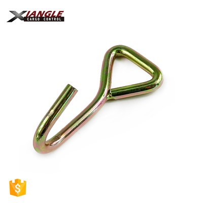 1 İnç Kargo Bağlama Metal Cırcırlı Kemer Tokası J Kanca