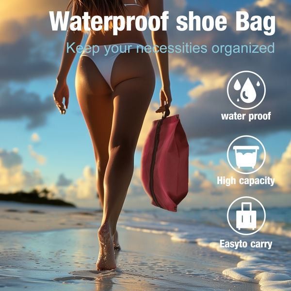 Waterproof Shoe Bag For Travel Washable